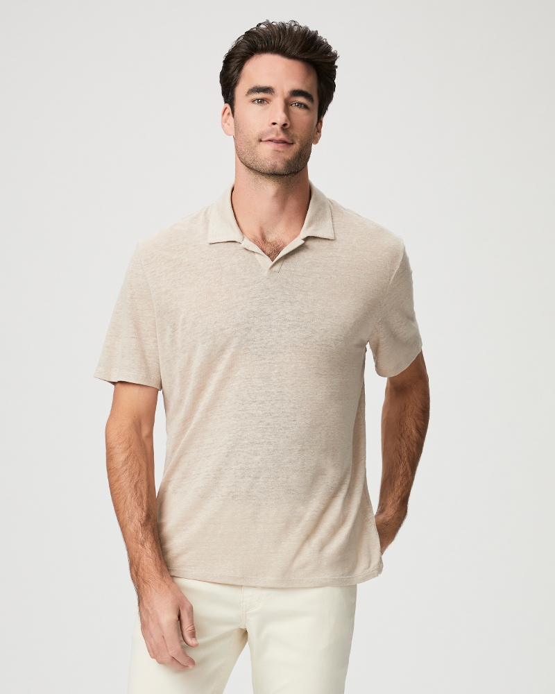 Shelton Polo - Mocha Cream